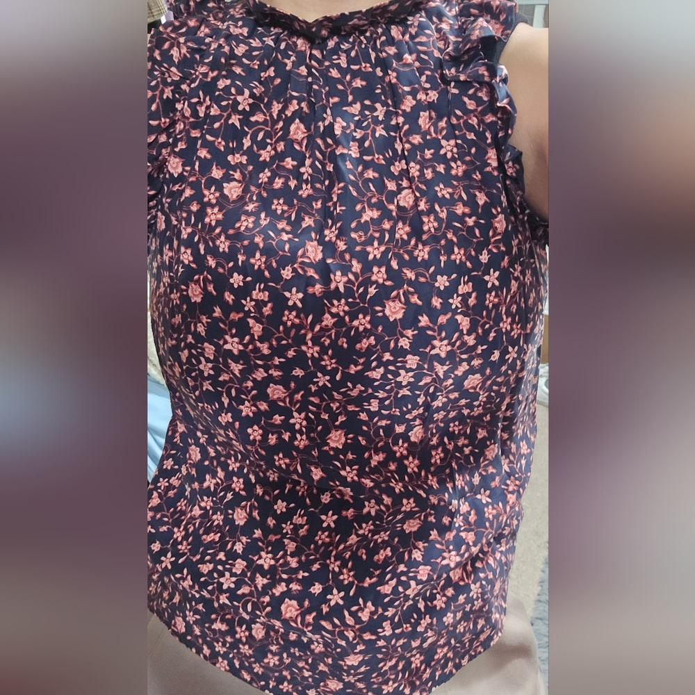 Frame-100% Silk Top - Picture 2 of 3